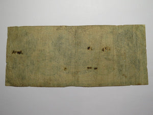 $3 1861 Trenton New Jersey NJ Obsolete Currency Bank Note Bill Merchants Bank