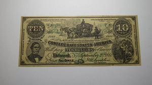 1861 Confederate Currency Facsimile Political Advertising Note Reuben Ruthenburg