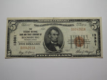 Load image into Gallery viewer, $5 1929 Blossburg Pennsylvania PA National Currency Bank Note Bill Ch #13381 VF+