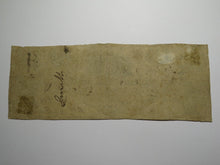 Load image into Gallery viewer, $3 1825 Freehold New Jersey Obsolete Currency Bank Note Bill Monmouth Bank RARE