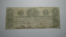 Load image into Gallery viewer, $1 1826 Hoboken New Jersey NJ Obsolete Currency Bank Note Bill! Hoboken Banking