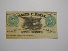 Load image into Gallery viewer, $.05 1862 Knox Corners New York NY Obsolete Currency Bank Note Bill Oneida Co.