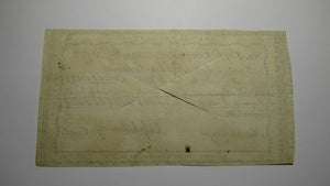 1790 10s Connecticut Comptroller's Office Colonial Currency Note Ralph Pomeroy!