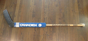 1980s Jacques Cloutier Buffalo Sabres Game Used Canadien NHL Hockey Goalie Stick
