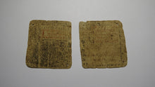 Load image into Gallery viewer, 1758 Thirty Shillings New Jersey NJ Colonial Currency Bank Note Bill! 30s RARE!