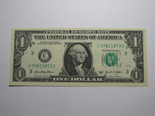 Load image into Gallery viewer, $1 2021 Radar Serial Number Federal Reserve Currency Bank Note Bill UNC 37811873