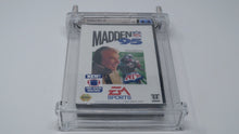 Load image into Gallery viewer, Madden &#39;95 NFL Football Sega Genesis Factory Sealed Video Game Wata Graded 8.5