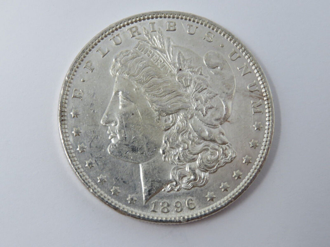 $1 1896-P Morgan Silver Dollar!  90% Uncirculated US Silver Coin BU Condition