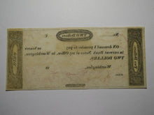 Load image into Gallery viewer, $2 18__ Worthington Ohio OH Obsolete Currency Bank Note Erza Griswold UNC++