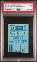 Load image into Gallery viewer, 2/21/79 Rangers St. Louis Blues NHL Hockey Ticket Stub &quot;Steve Durbano Moons MSG&quot;
