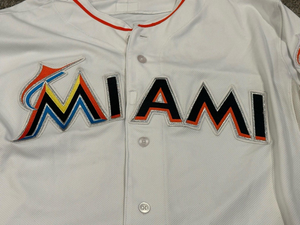 2015 Andre Rienzo Miami Marlins Game Used Worn MLB Baseball Jersey! Brazil