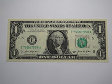 Load image into Gallery viewer, $1 2021 Repeater Serial Number Federal Reserve Currency Bank Note Bill #75587558