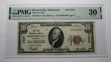 Load image into Gallery viewer, $10 1929 Browerville Minnesota MN National Currency Bank Note Bill 7227 VF30 PMG