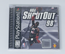 Load image into Gallery viewer, NBA Shootout &#39;98 Sony Playstation Factory Sealed Video Game Great Condition 1998