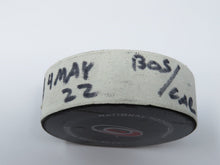 Load image into Gallery viewer, 2022 Boston Bruins Vs. Carolina Hurricanes Game 2 NHL Playoffs Game Used Puck G2
