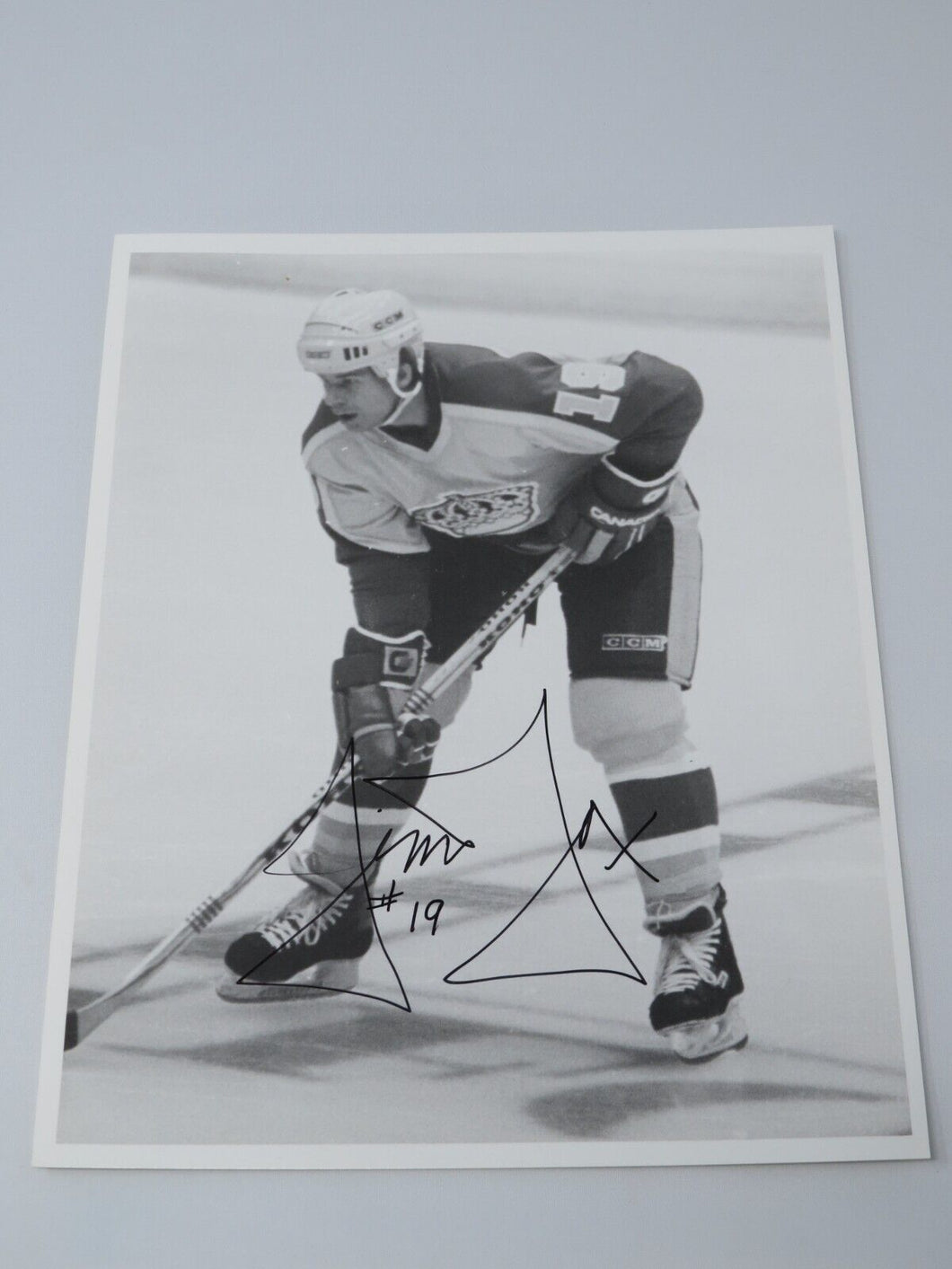Marc Fortier Los Angeles Kings Signed Autographed Original 10X8 Hockey Photo