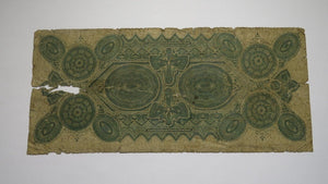 $1 1873 Charleston South Carolina SC Obsolete Currency Bank Note Rail Road