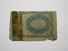 Load image into Gallery viewer, 1874 $.10 Fifth Issue Fractional Currency Obsolete Bank Note Bill Filler