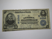 Load image into Gallery viewer, $5 1902 Linden New Jersey NJ National Currency Bank Note Bill Ch. #11545 Error!