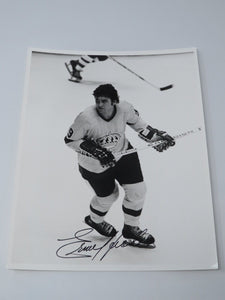 Ernie Hicke Los Angeles Kings Signed Autographed Original 10X8 Hockey Photo