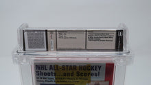 Load image into Gallery viewer, NHL All Star Hockey &#39;95 Sega Genesis Factory Sealed Video Game Wata Graded 9.4