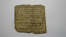 Load image into Gallery viewer, 1760 Five Shillings North Carolina NC Colonial Currency Note Bill! RARE 5s!