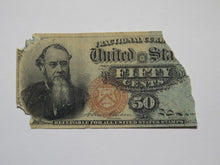 Load image into Gallery viewer, $.50 Fourth Issue Fractional Currency Obsolete Bank Note Bill 4th Stanton