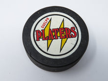 Load image into Gallery viewer, Vintage Guelph Holody Platers Game Used OHA Official Viceroy Hockey Puck Ontario