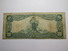 Load image into Gallery viewer, $10 1902 Vian Oklahoma OK National Currency Bank Note Bill Charter #10573 FINE