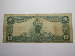 $10 1902 Vian Oklahoma OK National Currency Bank Note Bill Charter #10573 FINE