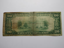 Load image into Gallery viewer, $20 1929 South Fork Pennsylvania PA National Currency Bank Note Bill #6573 RARE