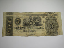 Load image into Gallery viewer, $5 18__ Palmyra New York Obsolete Currency Bank Note Bill Remainder -Wayne Co.
