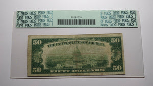 $50 1929 Wallingford Connecticut CT National Currency Bank Note Bill Ch. #2599
