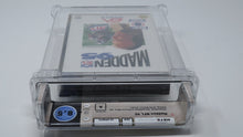 Load image into Gallery viewer, Madden &#39;95 NFL Football Sega Genesis Factory Sealed Video Game Wata Graded 8.5