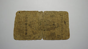 1758 Thirty Shillings New Jersey NJ Colonial Currency Bank Note Bill! 30s RARE!