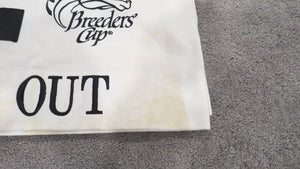 2011 Flat Out Breeder's Cup Classic Churchill Downs Race Used Worn Saddle Cloth!