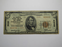 Load image into Gallery viewer, $5 1929 Torrington Connecticut CT National Currency Bank Note Bill Charter #5235