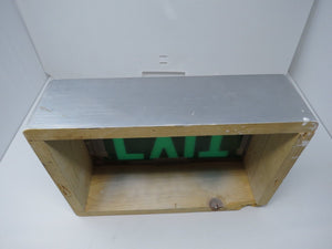 Beverly Hills 90210 Peach Pit Diner Screen Used Exit Sign TV Show Prop! Fox T.V.