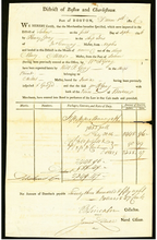 Load image into Gallery viewer, 1806 Benjamin Lincoln Boston Naval Colonial Currency Signed Document Charlestown