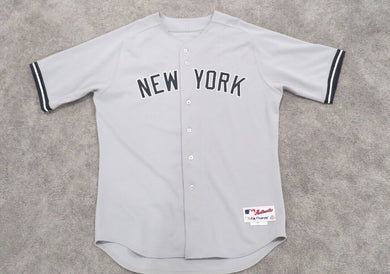 2010 Joba Chamberlain New York Yankees Game Used Worn Baseball Jersey! MLB Holo