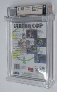 New Virtua Cop Sega Saturn Factory Sealed Video Game Wata 8.0 Graded Virtual CD