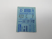 Load image into Gallery viewer, December 17, 1975 New York Rangers Vs New York Islanders NHL Hockey Ticket Stub