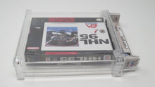 Load image into Gallery viewer, NHL '95 Hockey Super Nintendo Factory Sealed Video Game Wata Graded 8.5 A+ NHL
