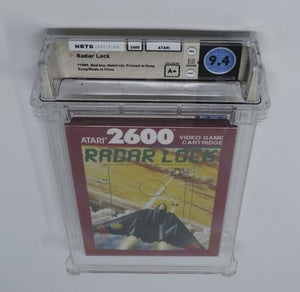 New Radar Lock Atari 2600 Sealed Video Game Wata Graded 9.4 A+ Seal! 1989