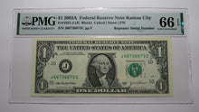 Load image into Gallery viewer, $1 2003A Repeater Serial Number Federal Reserve Currency Bank Note Bill UNC66EPQ