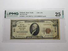 Load image into Gallery viewer, $10 1929 Oxford New York National Currency Bank Note Bill Ch. #273 VF25 PMG
