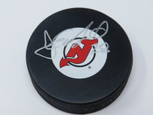 Load image into Gallery viewer, Tyler Eckford Autographed Signed New Jersey Devils InGlasCo Hockey Puck