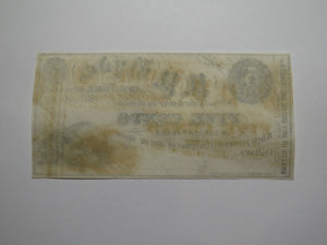 $.05 1852 Jordanville New York Obsolete Currency Bank Note Bill P.P. Hyde UNC+++