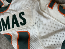 Load image into Gallery viewer, 2006 Derron Thomas Miami Hurricanes Game Used Worn NCAA Football Jersey ACC