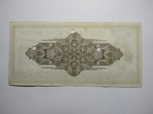 $1 1934 Long Branch New Jersey NJ Obsolete Currency Bank Note Scrip City of LB